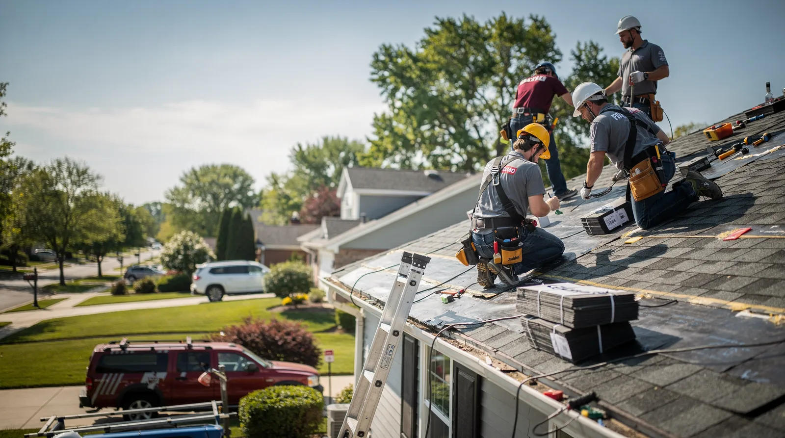 Roof Repair in South Wilmington, IL around you